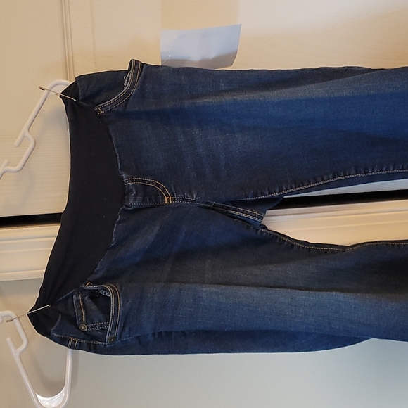 #2959 Indigo blue maternity jeans - Picture 2 of 2